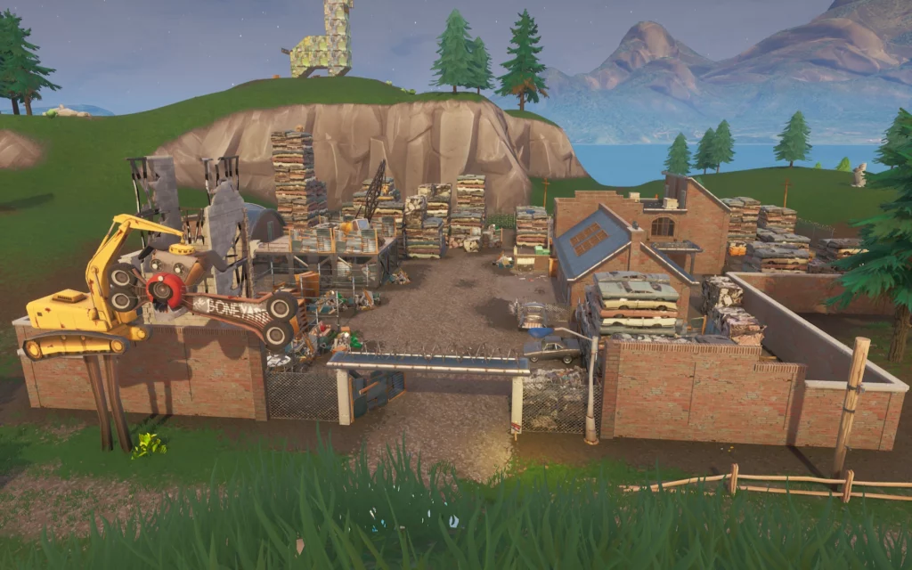 Junk Station - OG Fortnite map location