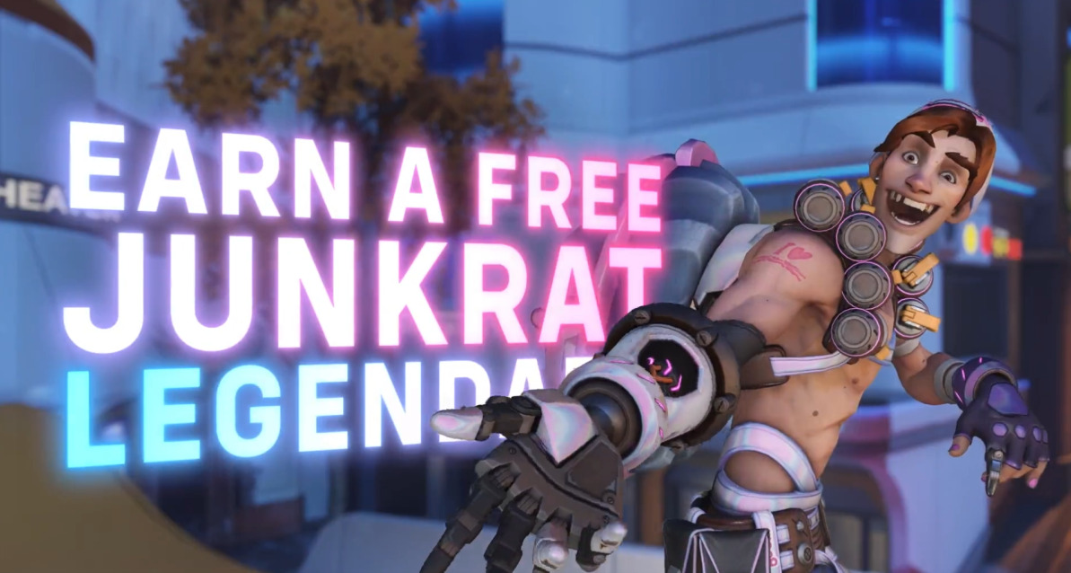 How to unlock the Junkrat Kpop skin in the Overwatch x LE SSERAFIM event