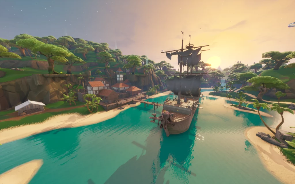 Lazy Lagoon - OG Fortnite POI