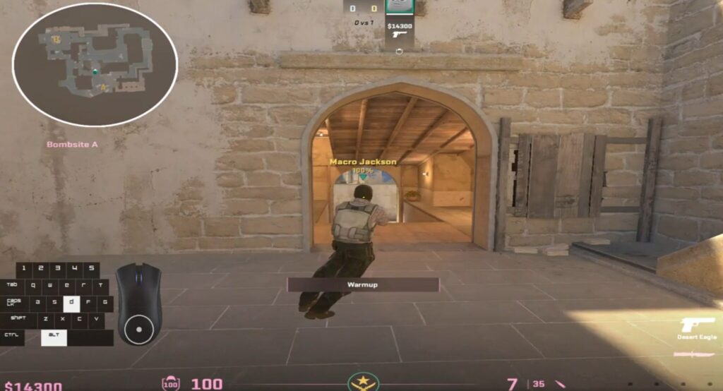 How to get the Michael Jackson bug in CS2