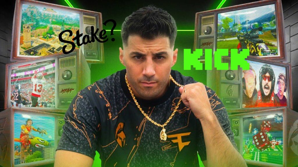 Nickmercs will do gambling streams on Kick as “part of the contract”