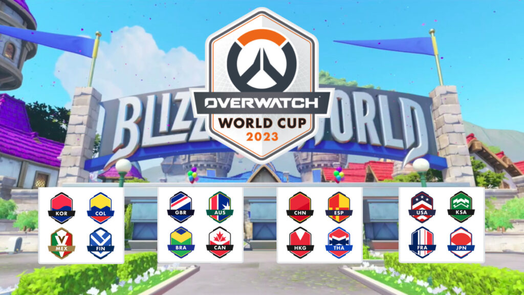 Here’s your Overwatch World Cup Top 16 groups for BlizzCon