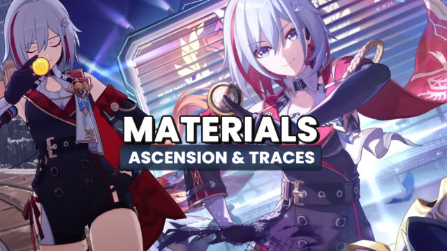 Honkai Star Rail Topaz: Ascension and Trace materials