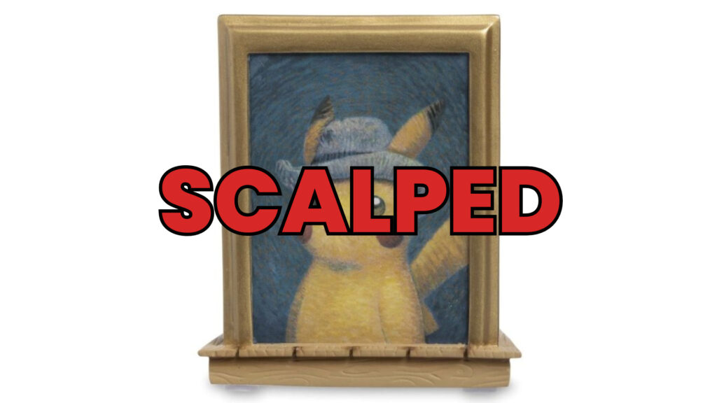 We can’t have nice things: Van Gogh Museum ends Pikachu promo card promotion