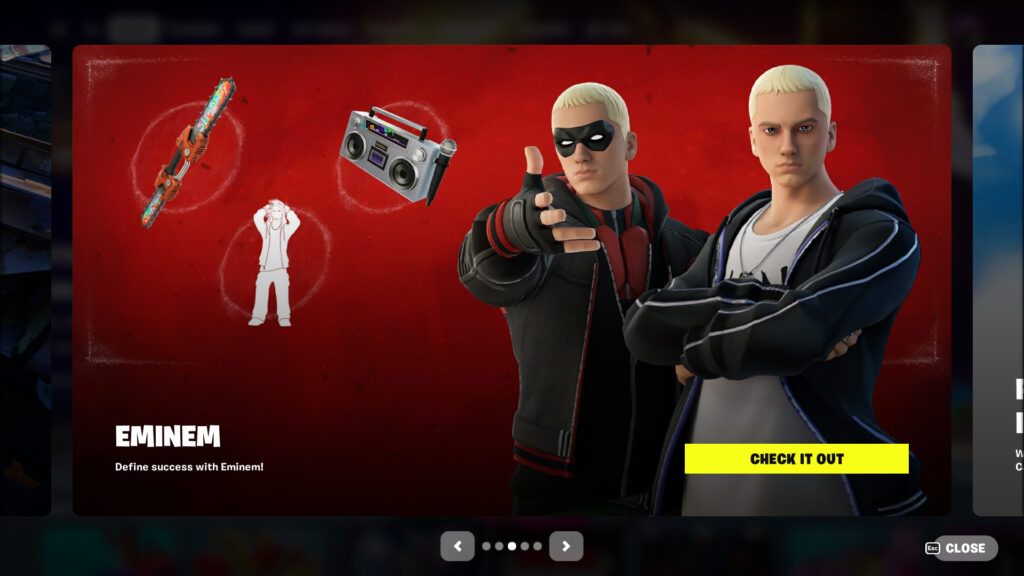 Eminem Fortnite skin: Release date and what’s included