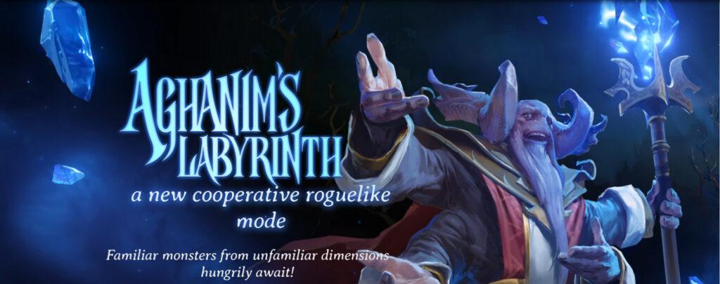 Aghanim's Labyrinth rogueliek game mode in Dota (Image by Valve)