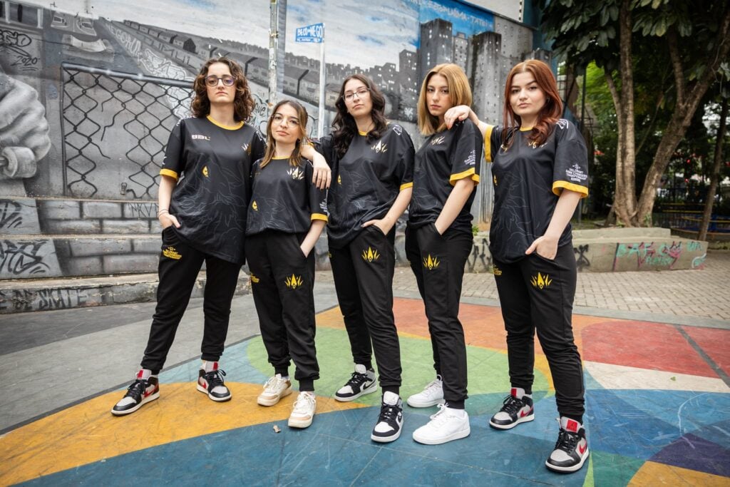 BBL Queens, prior to BBL Queens vs Shopify Rebellion, at the 2023 VALORANT Game Changers Championship Features Day in São Paulo, Brazil on November 26, 2023.