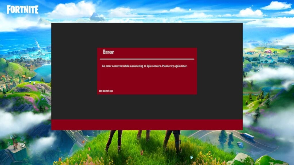 How to Fix ESP-Buimet-003 Error in Fortnite