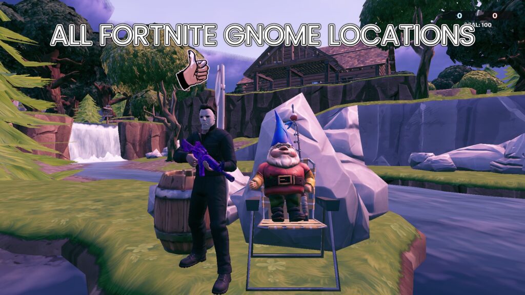 All Gnome locations in Fortnite OG