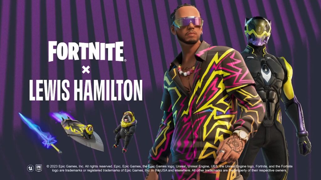 Lewis Hamilton Fortnite Icon Series featured image