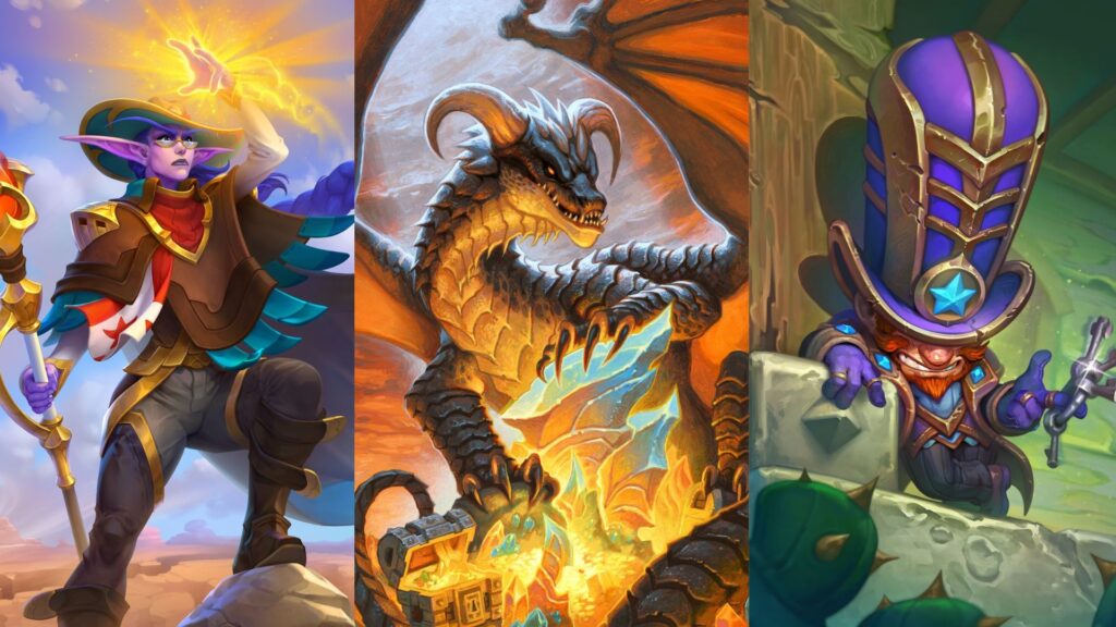 Hearthstone Showdown in the Badlands decks and deck codes