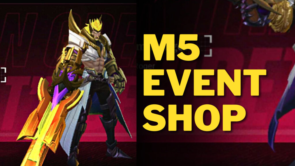 What items can you buy in the M5 Event Shop?