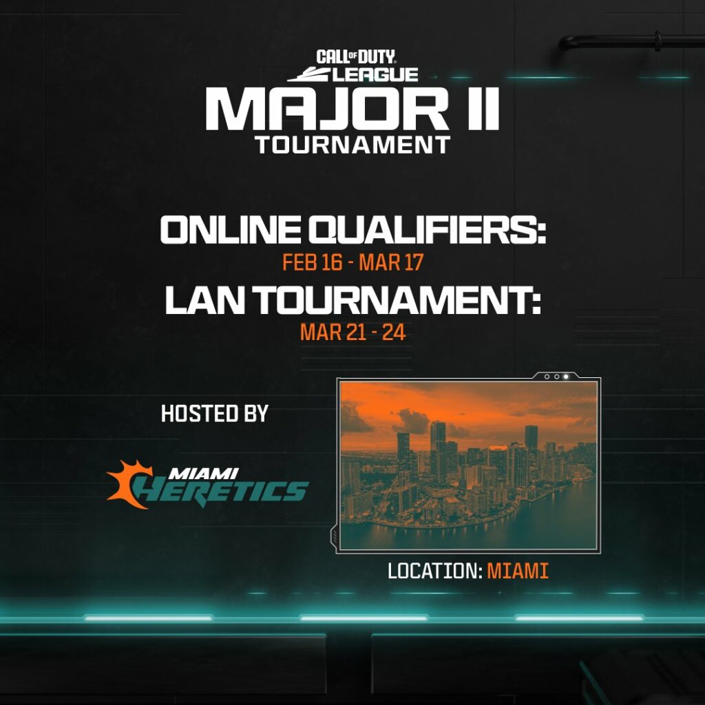 The Major 2 announcement.