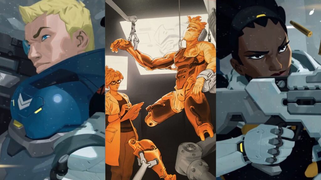 Overwatch Declassified teasers feature Genji and Mercy scene, hero lore, artwork, and more