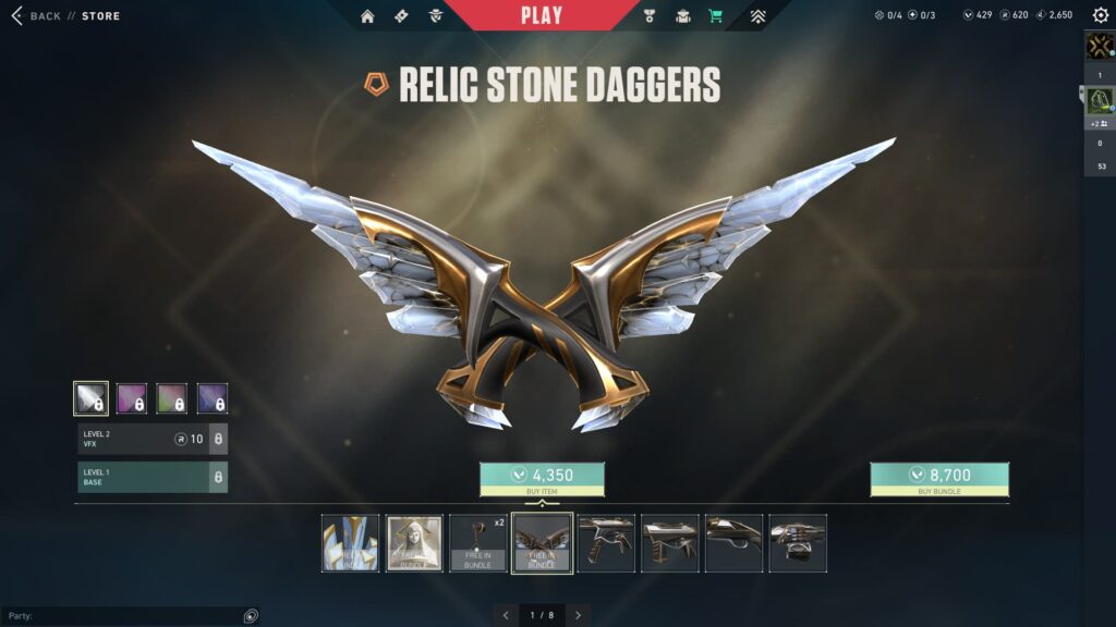 The Relic Stone Daggers