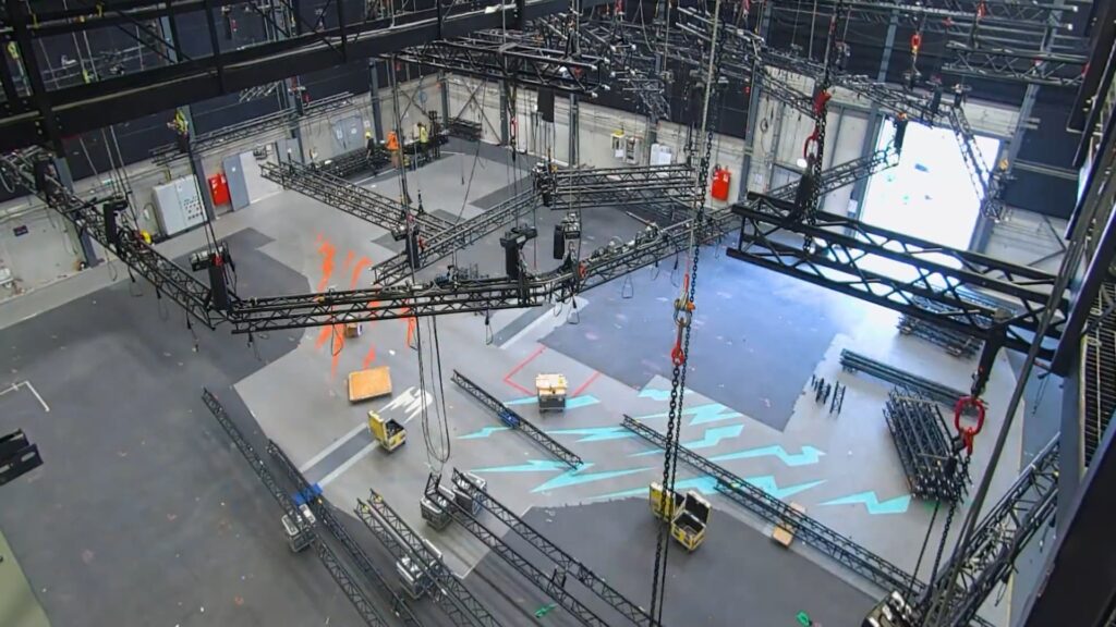 The new Riot Games Arena under construction in Berlin.