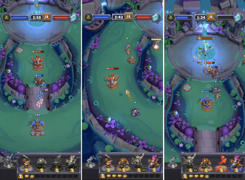 Warcraft Rumble gameplay