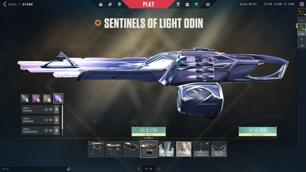 The Sentinels of Light Odin.