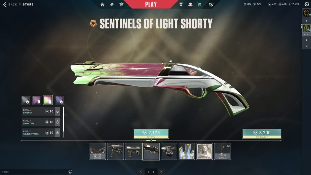 The Sentinels of Light Shorty.