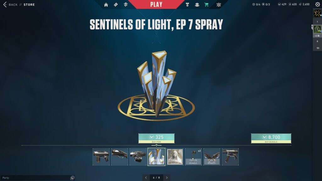 The bundle Spray.