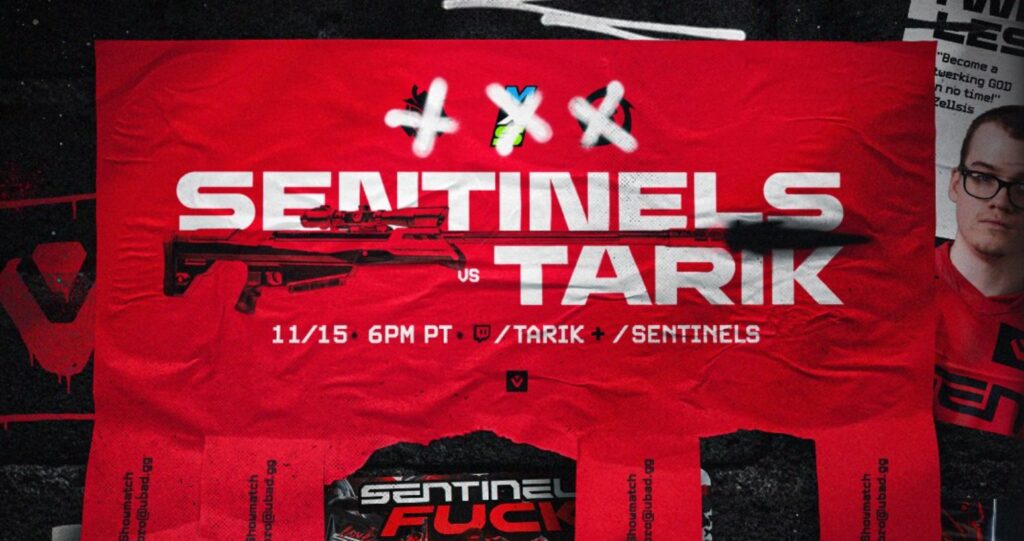 Sentinels vs Tarik VALORANT Showmatch: Tarik’s superteam will attempt to defeat the undefeated