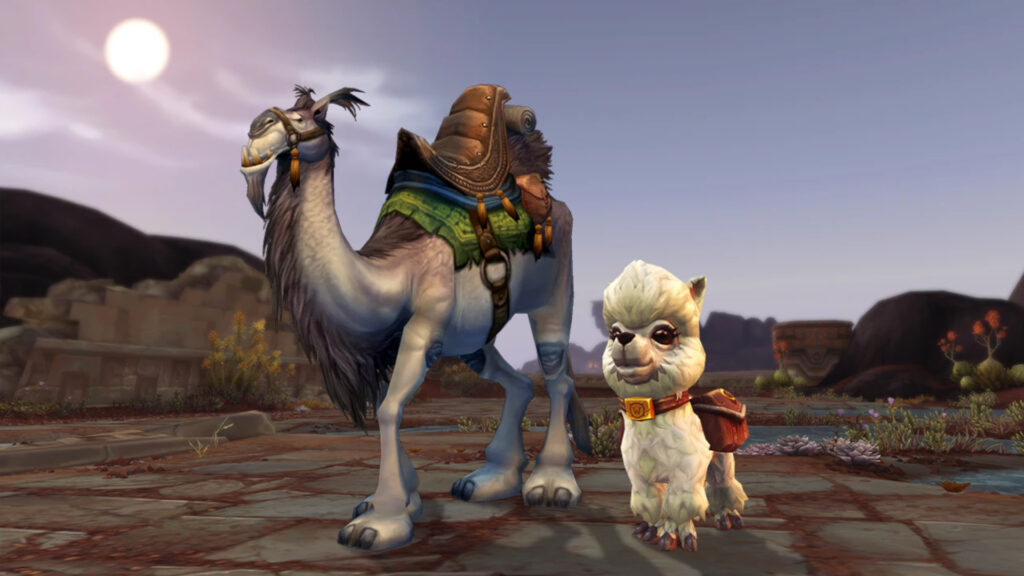 World of Warcraft players get free Dottie pet and White Riding Camel mount