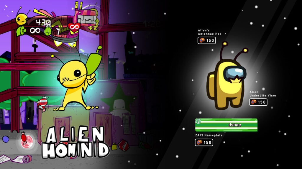 Among Us Indie Cosmicube Alien Hominid