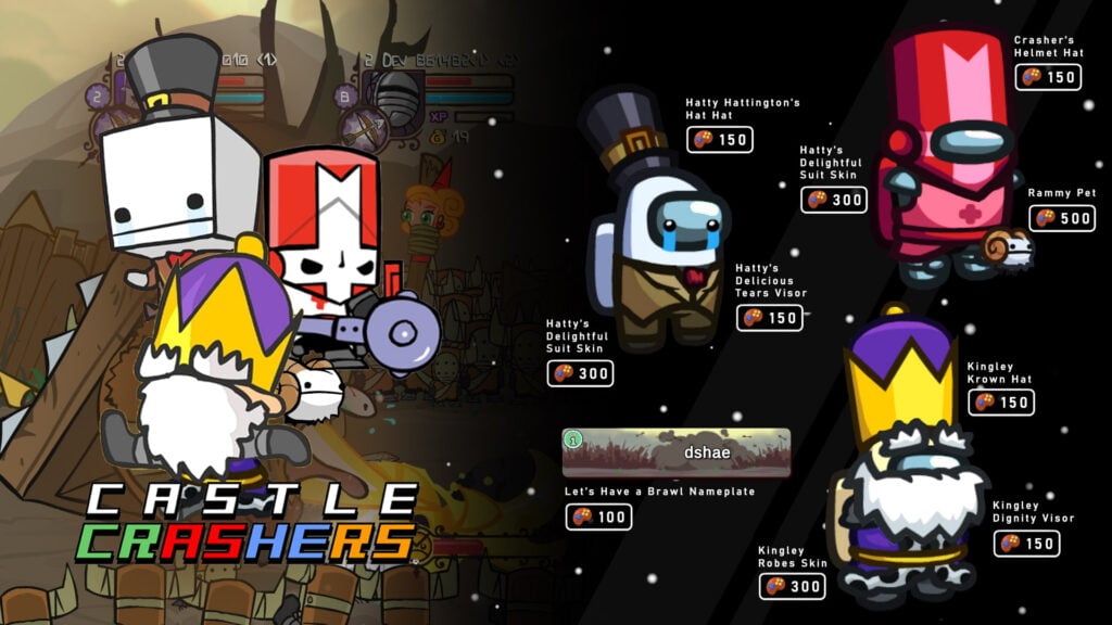 Among Us Indie Cosmicube Castle Crasher