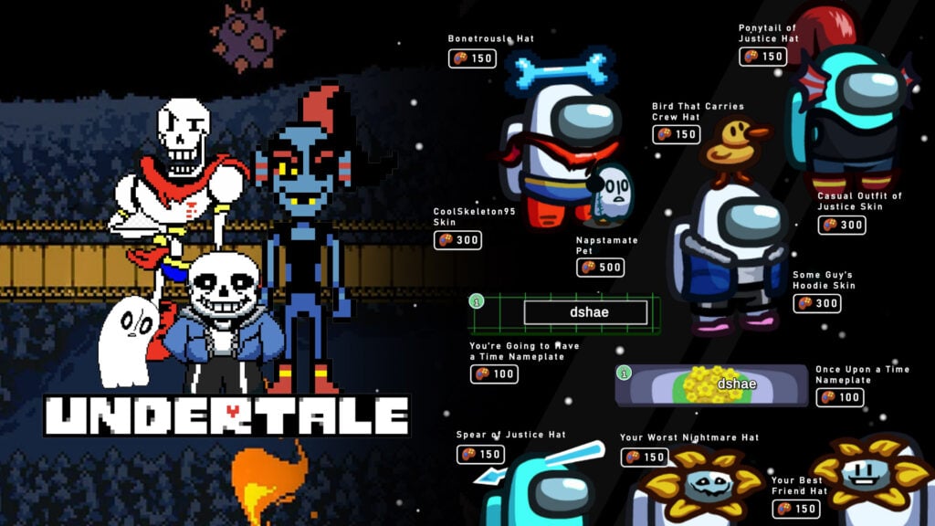 Among Us Indie Cosmicube Undertale
