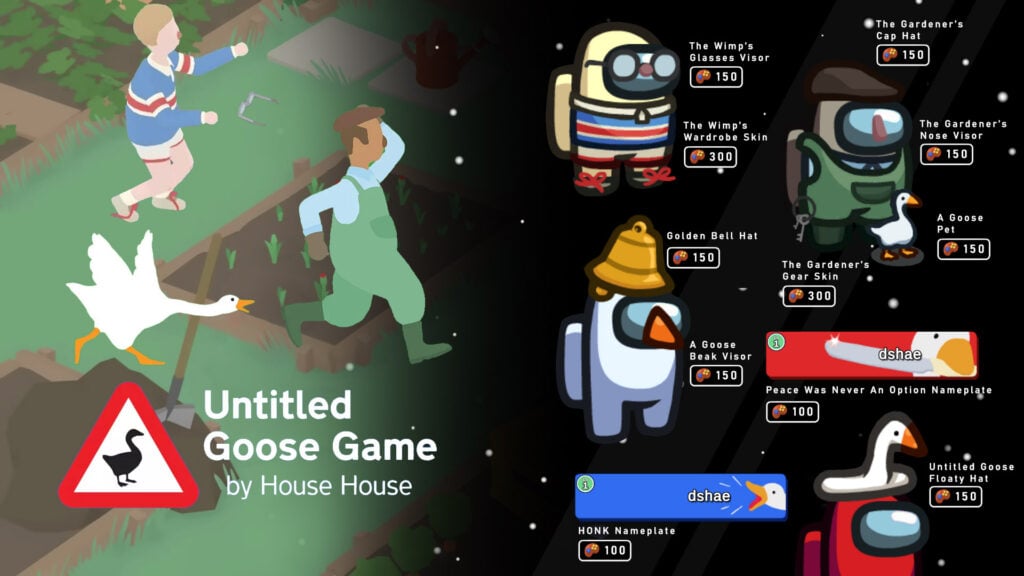 Among Us Indie Cosmicube Untitled Goose Game