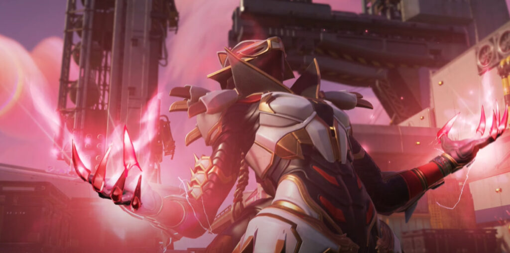 Loba's ultimate form, mid-finisher (Image via Apex Legends on YouTube)