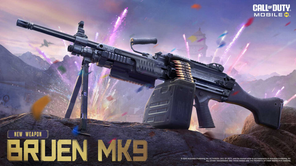 The Bruen MK9 weapon in CoD Mobile