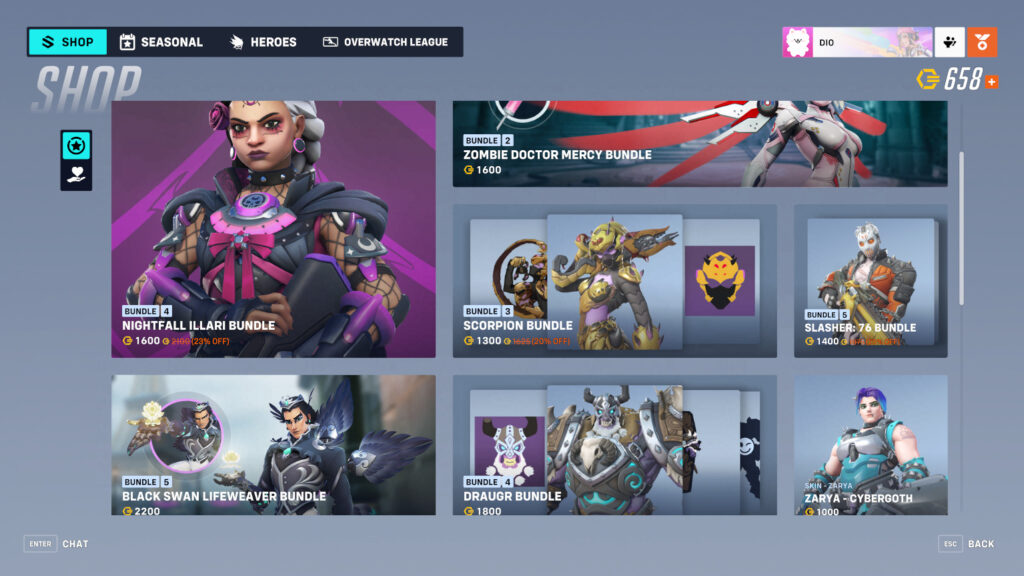 Overwatch 2 shop rotation