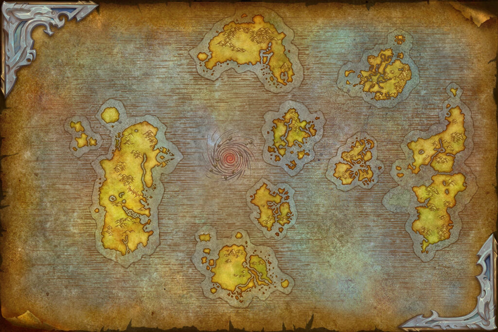 Map of Azeroth