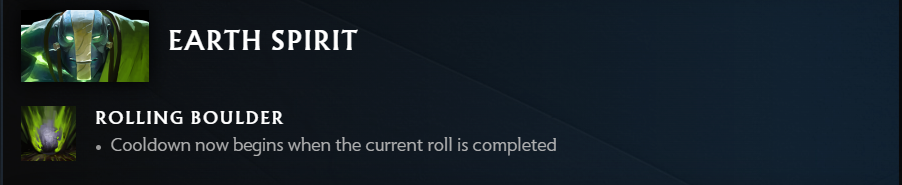 Earth Spirit's changes of patch 7.34e