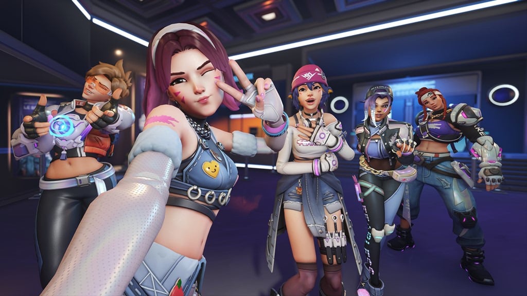 Overwatch 2 LE SSERAFIM collaboration screenshot