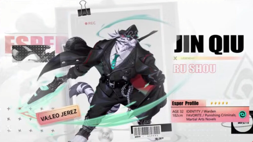 Jin Qiu (Ru Shou) Esper profile