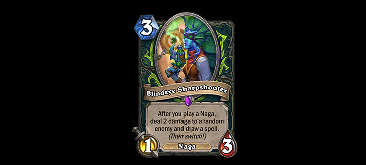 Blindeye Sharpshooter nerf in Hearthstone