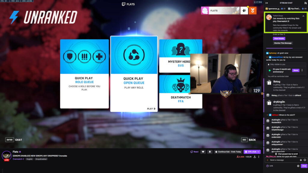 Overwatch 2 Twitch drops screenshot 