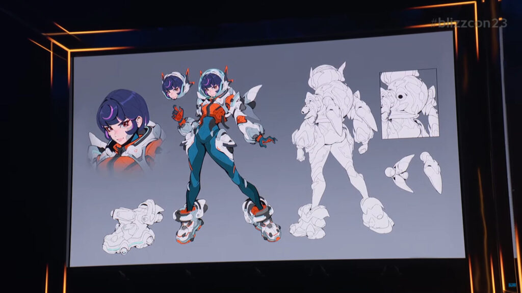 Overwatch 2 Space Ranger concept art