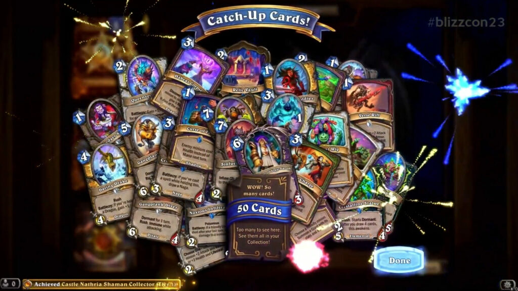 Hearthstone Catch-Up Packs