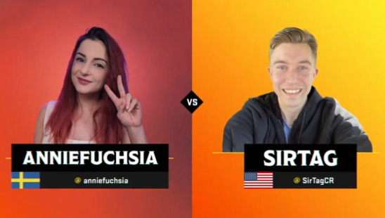 AnnieFuchsia and SirTag