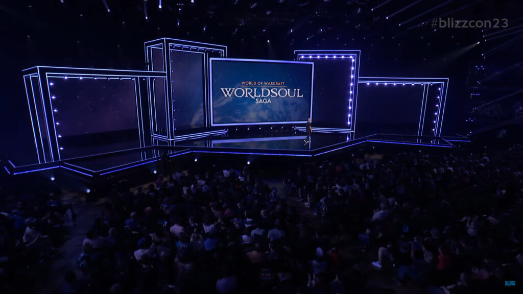 Revealed in a massive announcement by Chris Metzen, the WoW WorldSoul Saga entails the next three expansions, including The War Within.