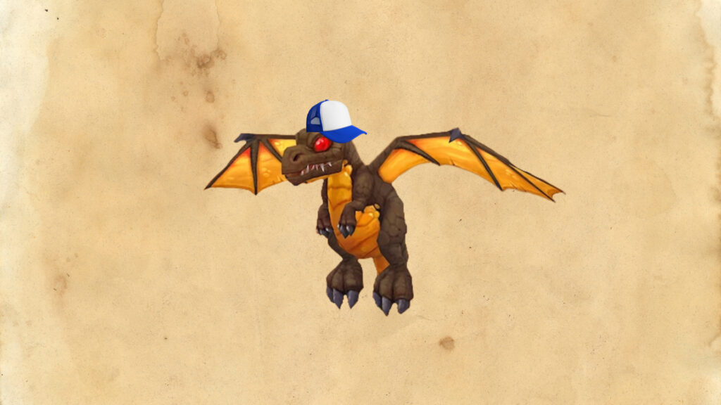 Who gave the Lil Wrathion pet that tiny hat? The answers may SHOCK you. Okay, maybe they won't, but this pre-order bonus brings up questions.