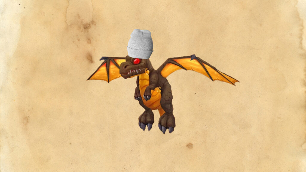 Who gave the Lil Wrathion pet that tiny hat? The answers may SHOCK you. Okay, maybe they won't, but this pre-order bonus brings up questions.