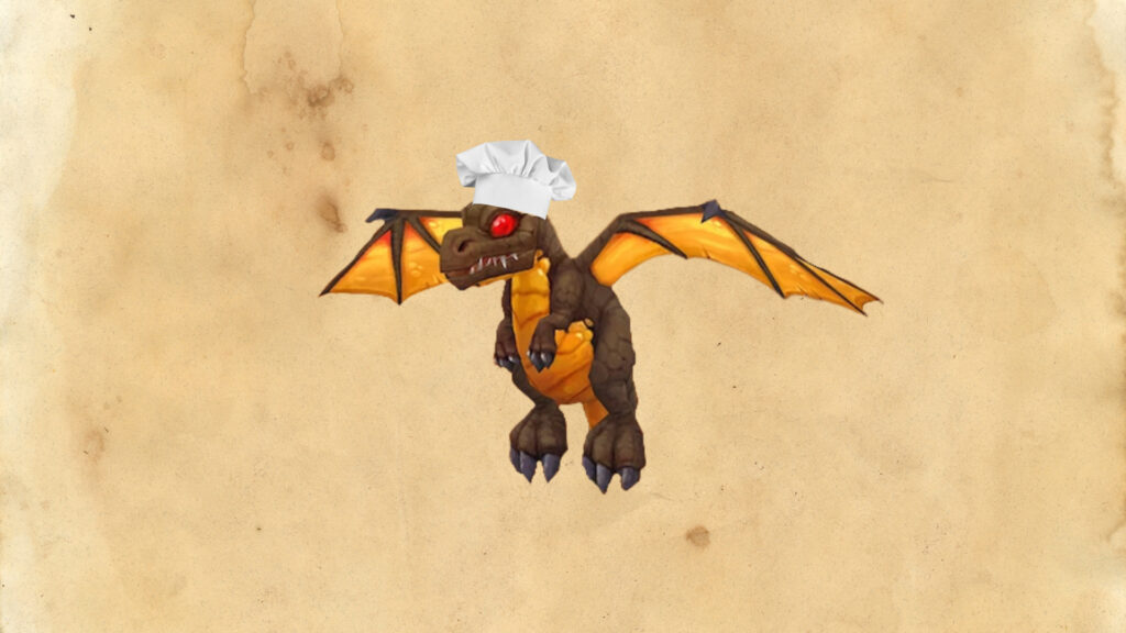 Who gave the Lil Wrathion pet that tiny hat? The answers may SHOCK you. Okay, maybe they won't, but this pre-order bonus brings up questions.