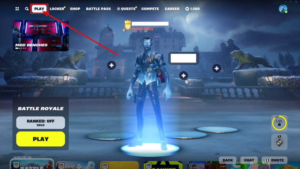 How to play LEGO Fortnite 1