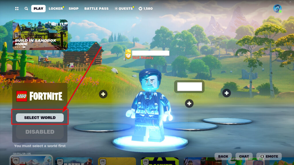 How to play LEGO Fortnite 4
