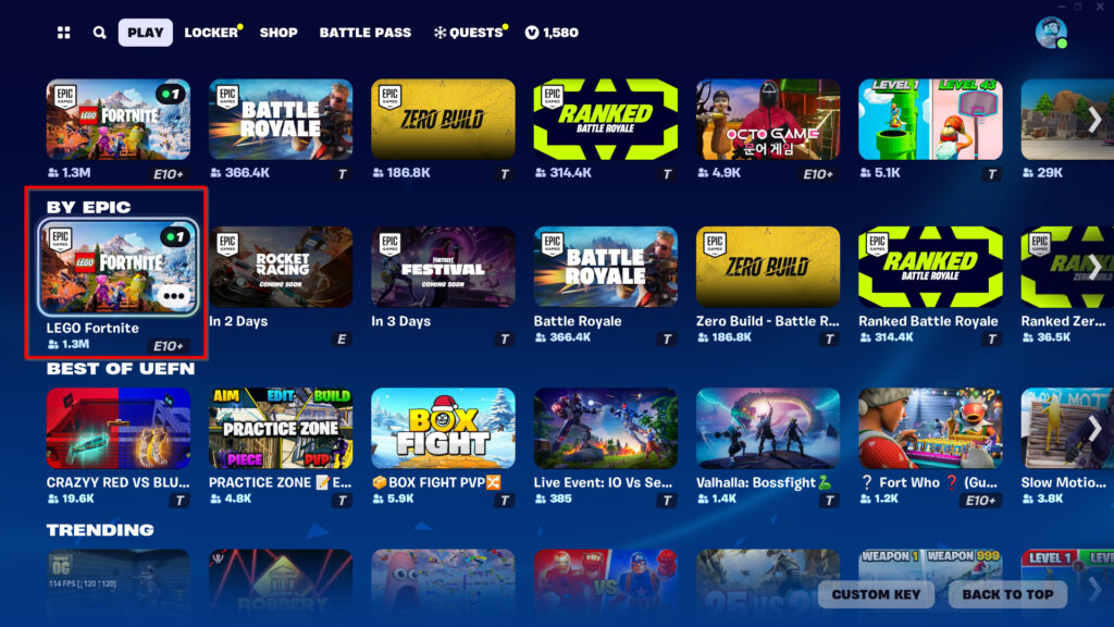 How to play LEGO Fortnite 2