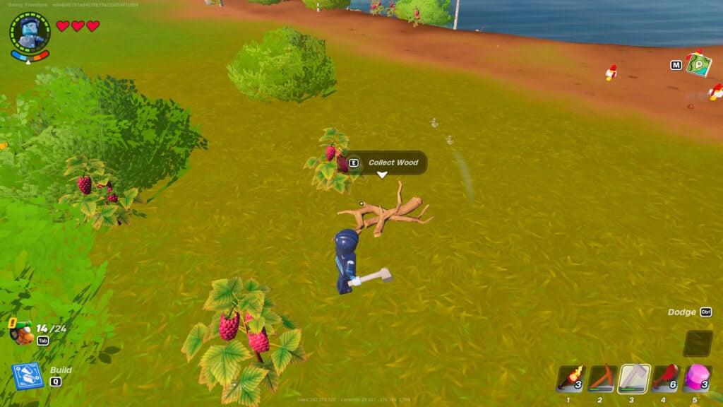 How to get planks in LEGO Fortnite 1